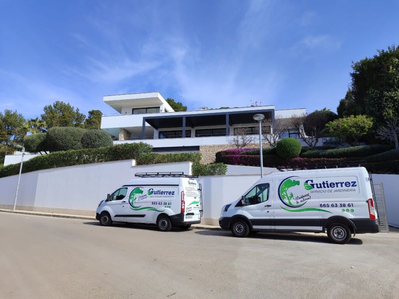 guiterrez jardineros profesionales en Mallorca